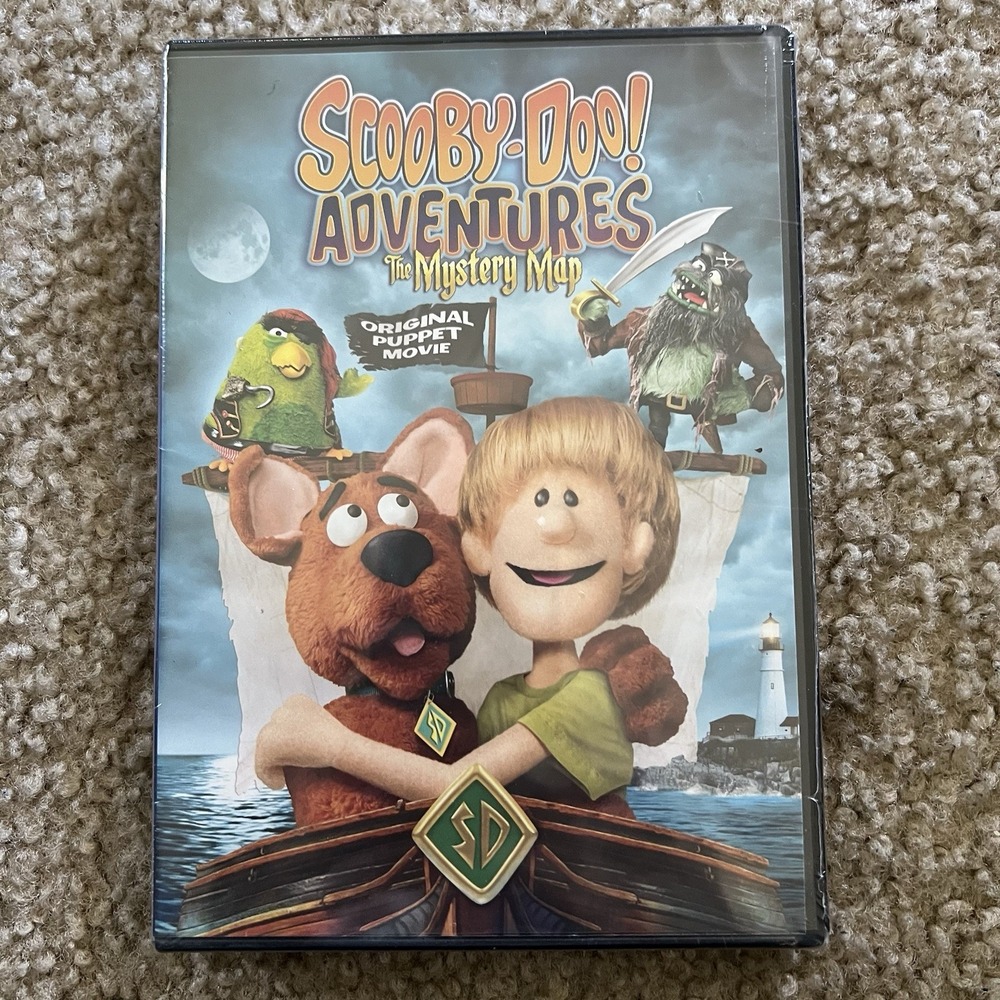 Scooby-Doo Adventures The mystery Map DVD Brand new sealed